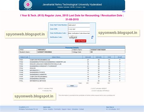 jntuh r18 all results at one place|JNTUH B.Tech (R13) Aggregate Marks Calculator For All Branches.